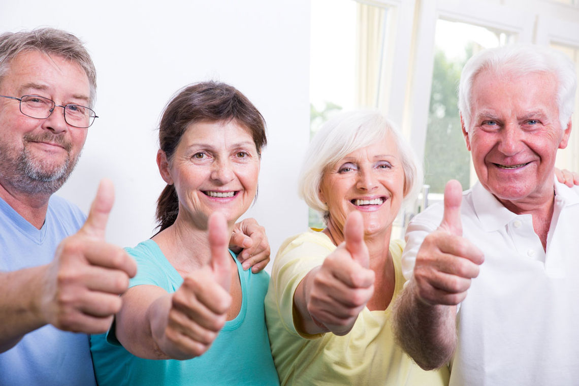 Menschen nach Beendigung ihres aktiven Berufslebens